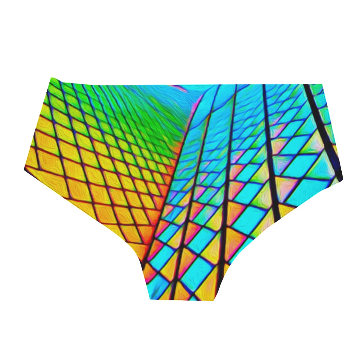 “Opera House 1” Men's Triangle Swim Trunks