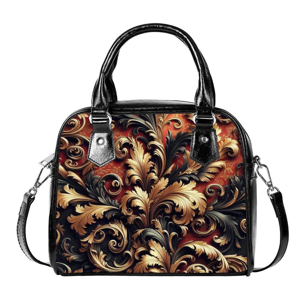 “Baroque” Handbag With Single Shoulder Strap
