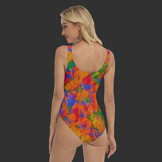 “Colour Garden” Women's One-piece Swimsuit