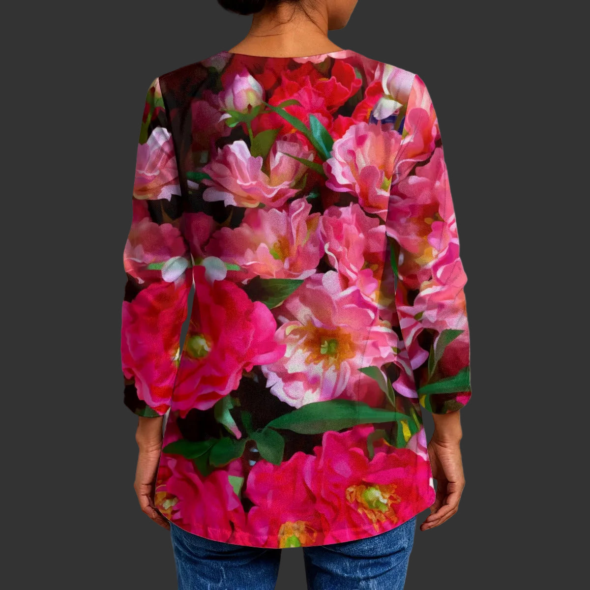 “Summer Blush” Women's Faux Sweater Cardigan