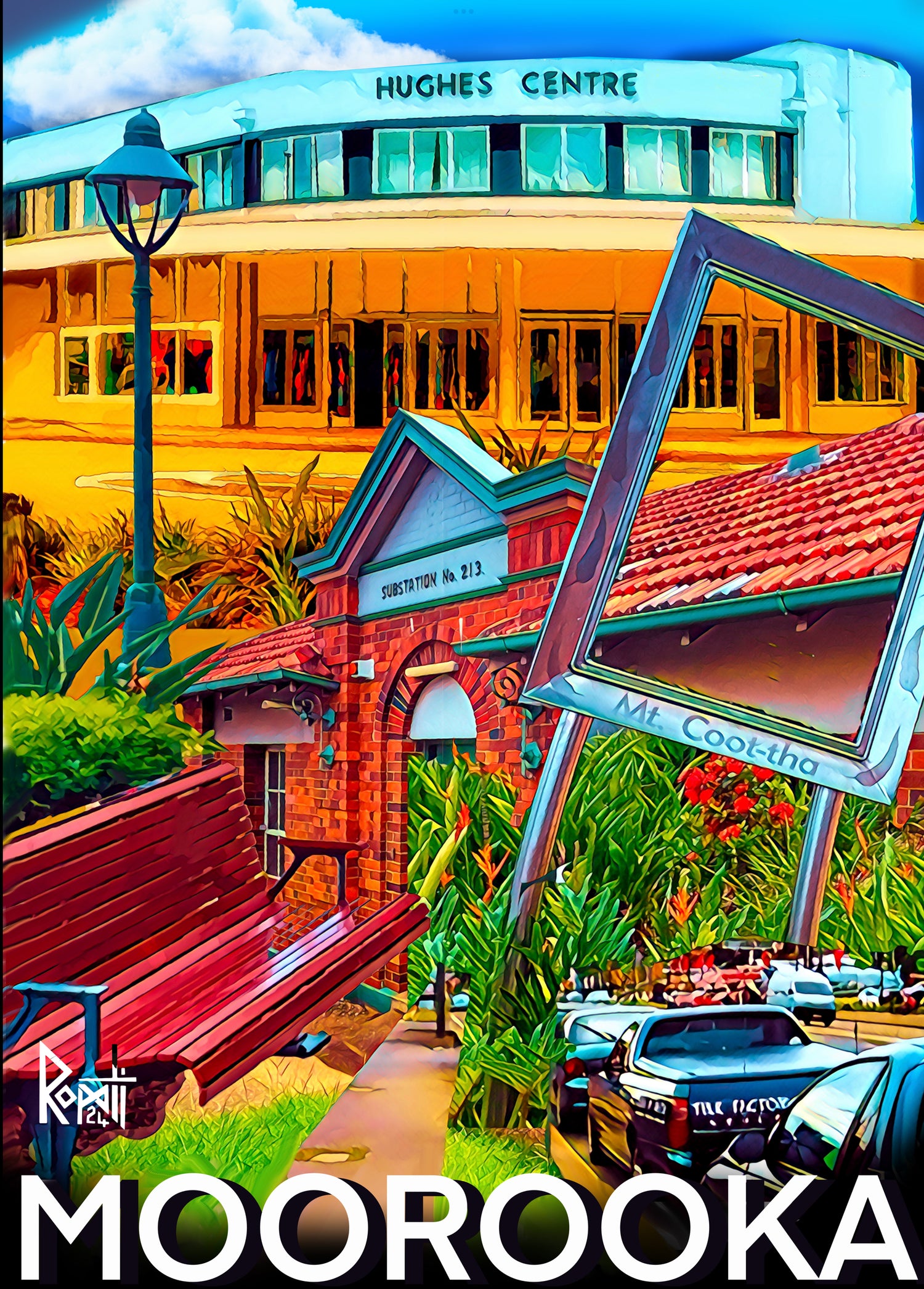 Brisbane Suburban Posters