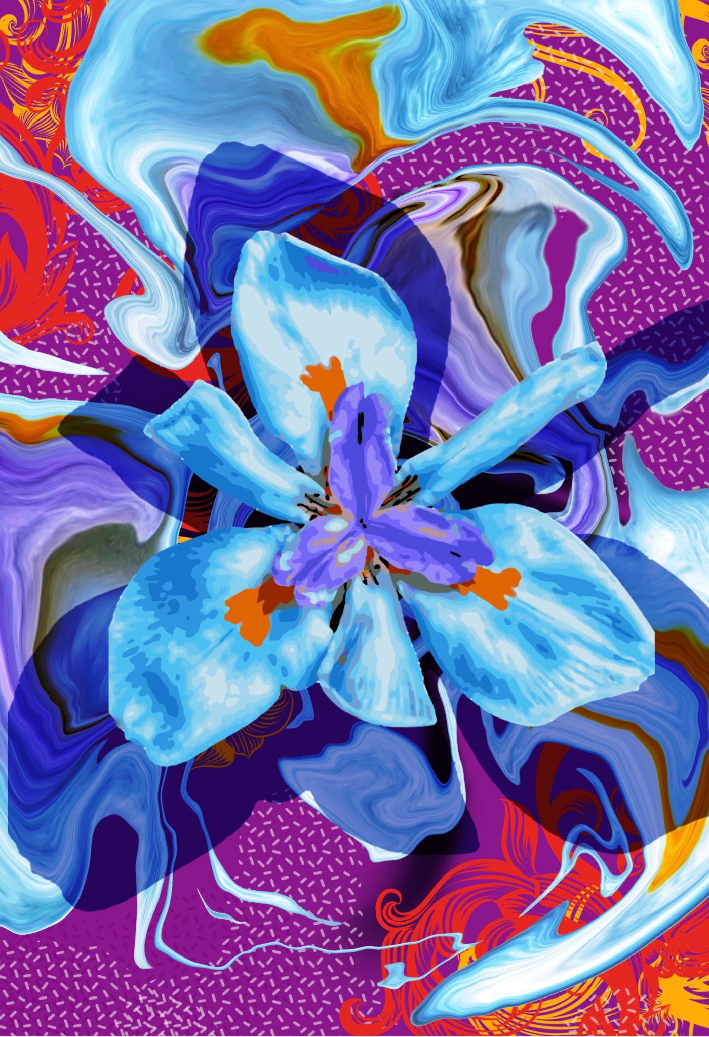 🟥 Feature Print: “The Blue Dietes“