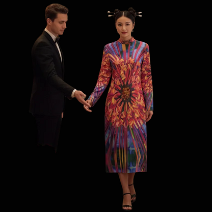 “Protea”  Women's Hip Dress