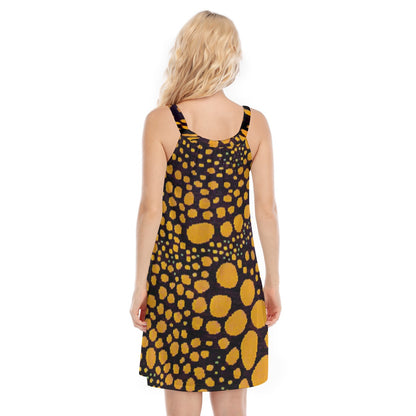 “Spot Me” Women's Sleeveless Cami Dress