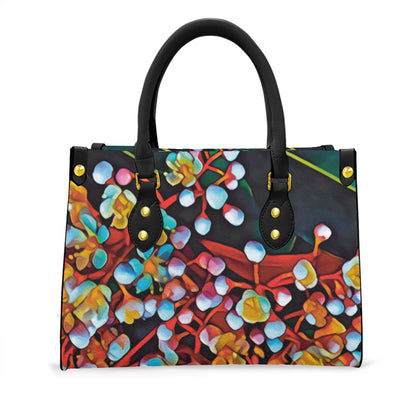 “Photinia” Women's Tote Bag With Black Handle