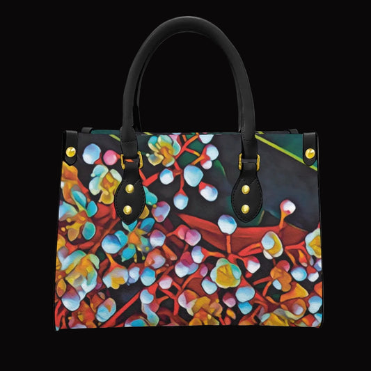 “Photinia” Women's Tote Bag With Black Handle