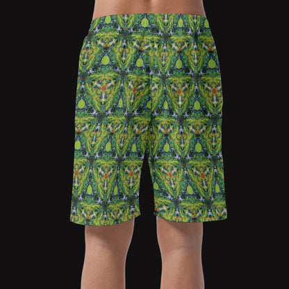 “Echo Green” Men's Casual Short Pants