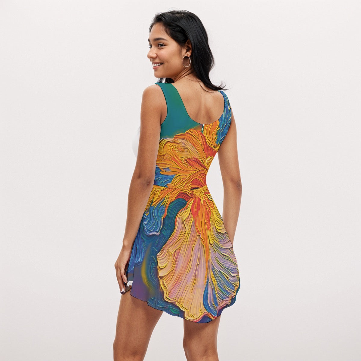 ‘Iris” Women's Tank Top Dress
