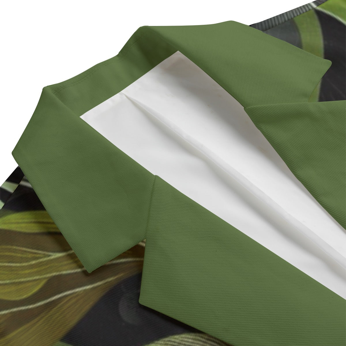 “Tangled Camo” Men's Casual Flat Lapel Collar Blazer | 245GSM Cotton