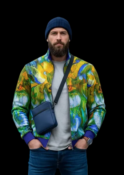“Springbrook” Men's Thick Knit Fleece Jacket