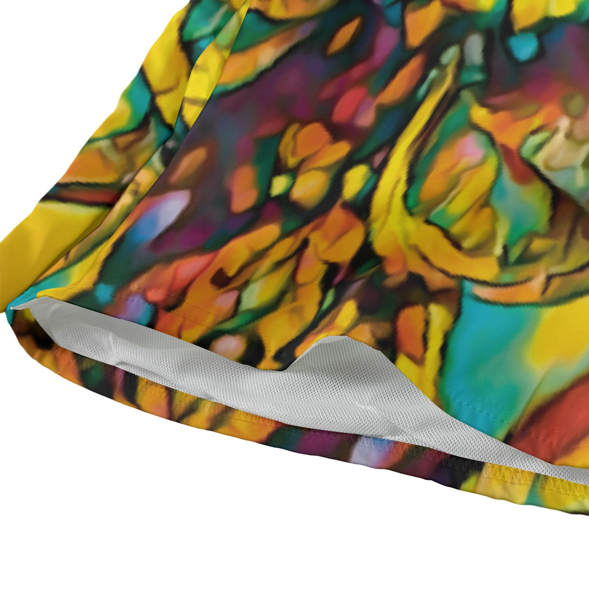 “Spectrum” Men‘s Beach Shorts With Lining