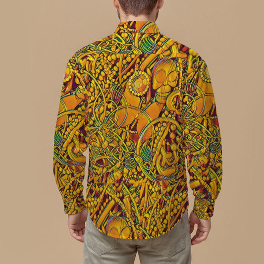 “Midas”  Slim Fit Long Sleeve Shirt