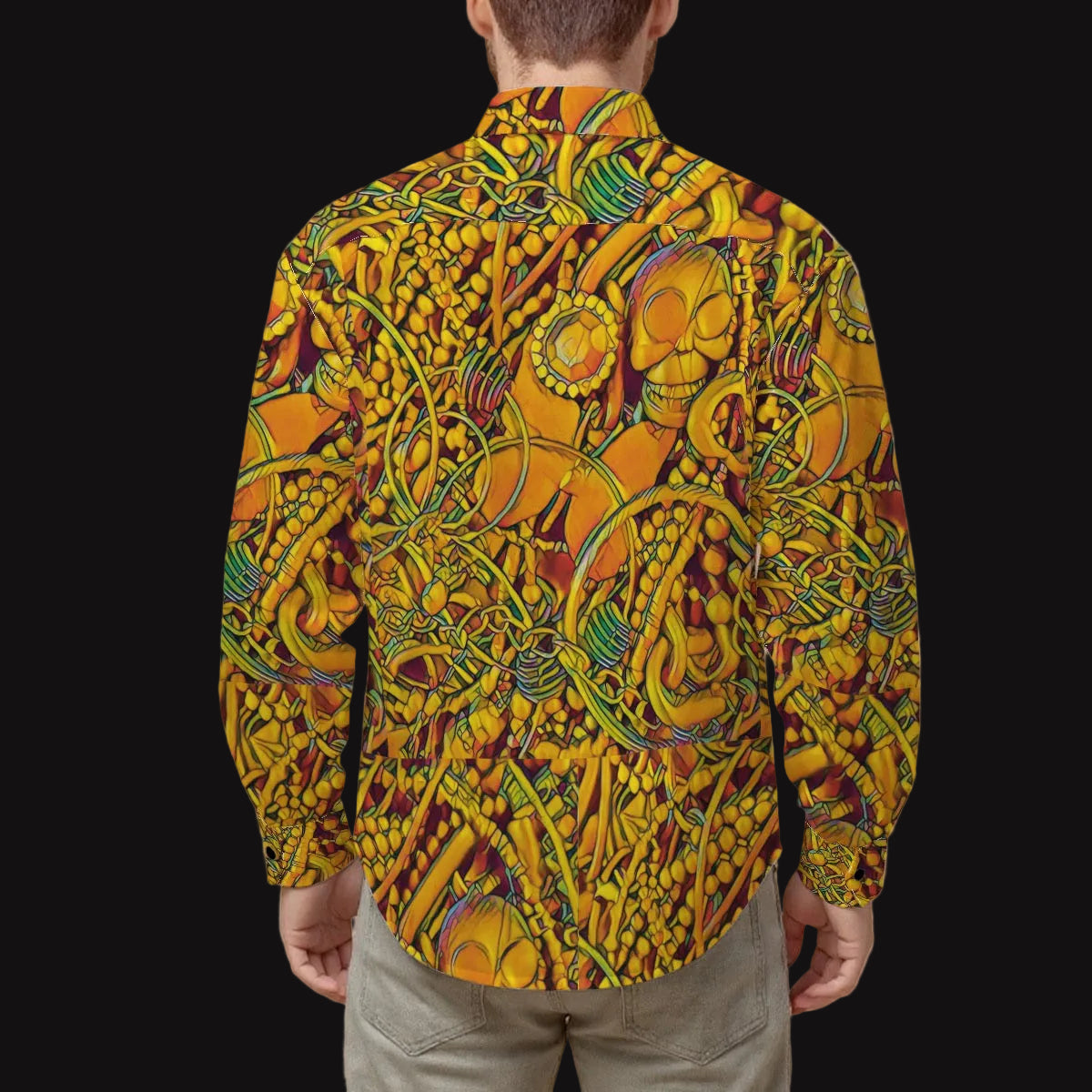 “Midas” Men's Slim Fit Long Sleeve Shirt