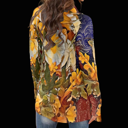“Solara” Women's Cardigan With Long Sleeve