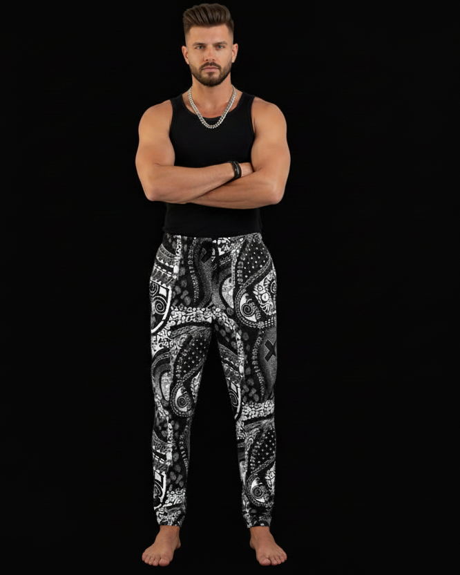 “Bandana Land” Men's Pajama Pants
