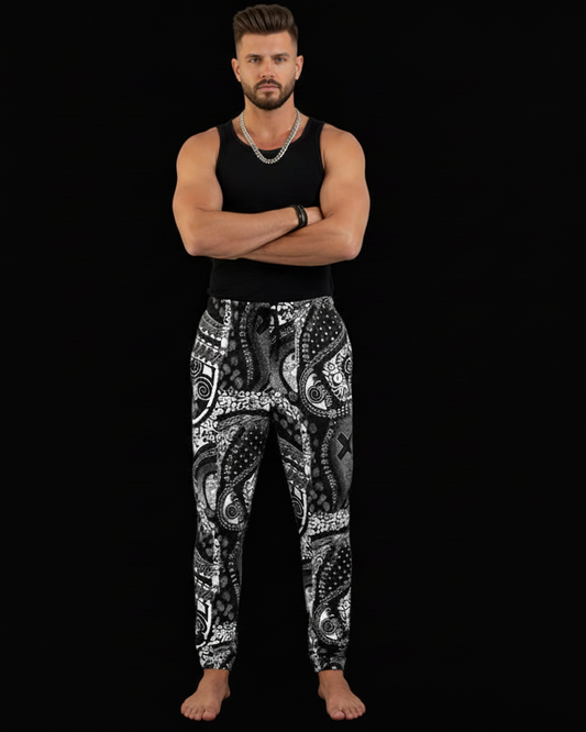 “Bandana Land” Men's Pajama Pants