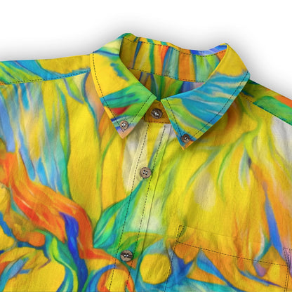 Men's Casual Lapel Long Sleeve Shirt|125GSM Cotton