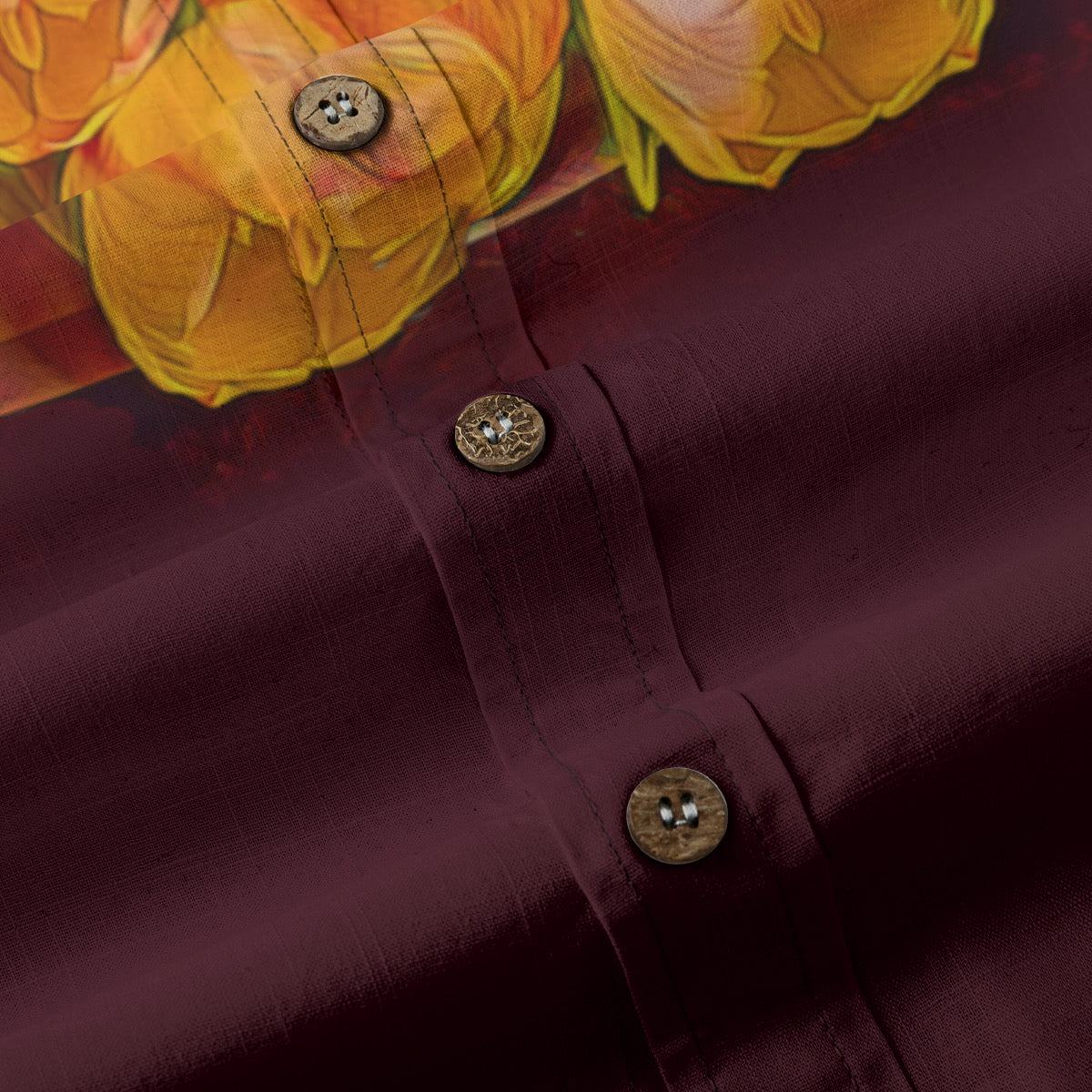 “Radiant Harmony” Breathable Cotton Shirt|125GSM