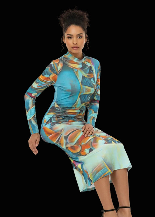 “Frangi” Women's Hip Dress