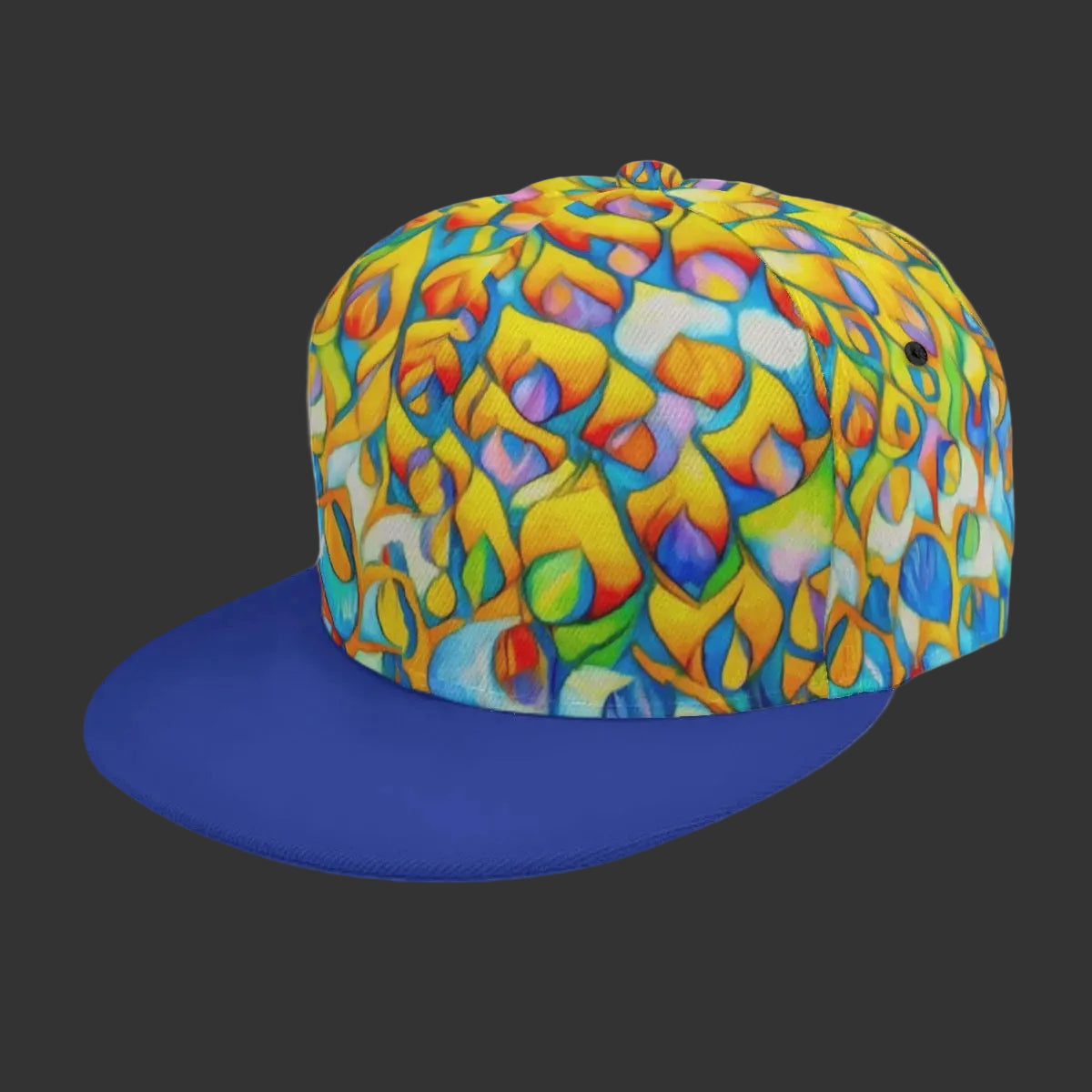 “Prism” Baseball Cap With Flat Brim