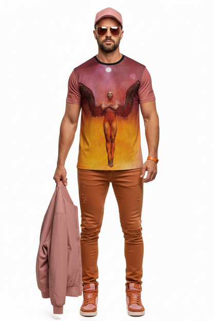 “Icarus” Eco-friendly Men's Short Sleeve T-shirt