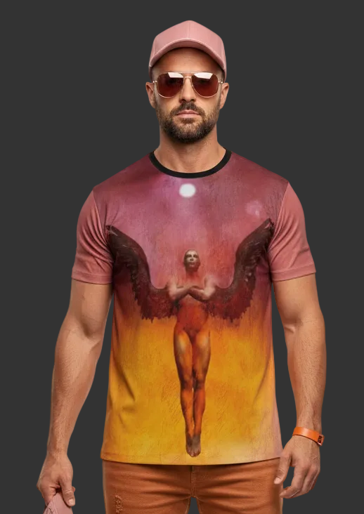 “Icarus” Eco-friendly Men's Short Sleeve T-shirt