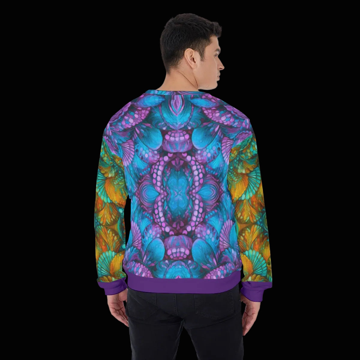 “Jewel Cascade” Men's Sweater