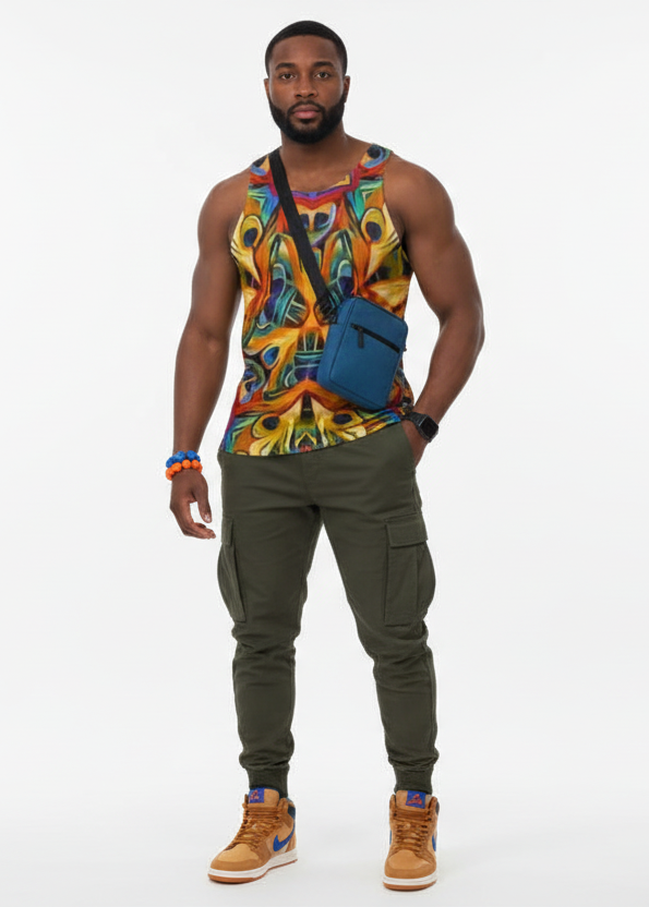 “Exotic Rhythm” Men's Tank Top