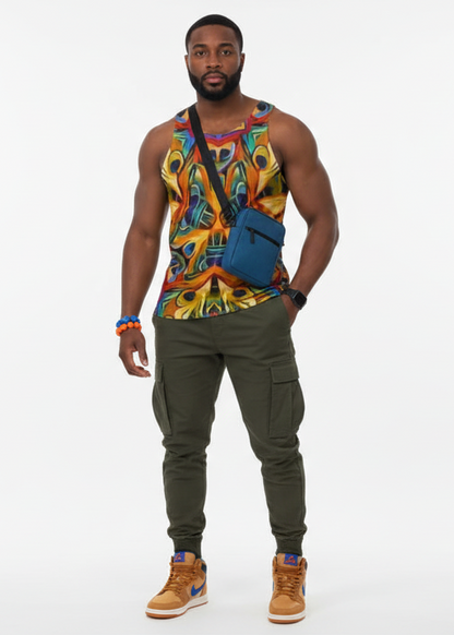 “Exotic Rhythm” Men's Tank Top