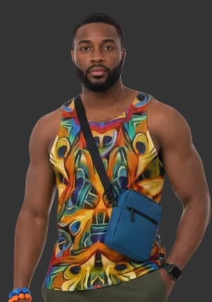 “Exotic Rhythm” Men's Tank Top