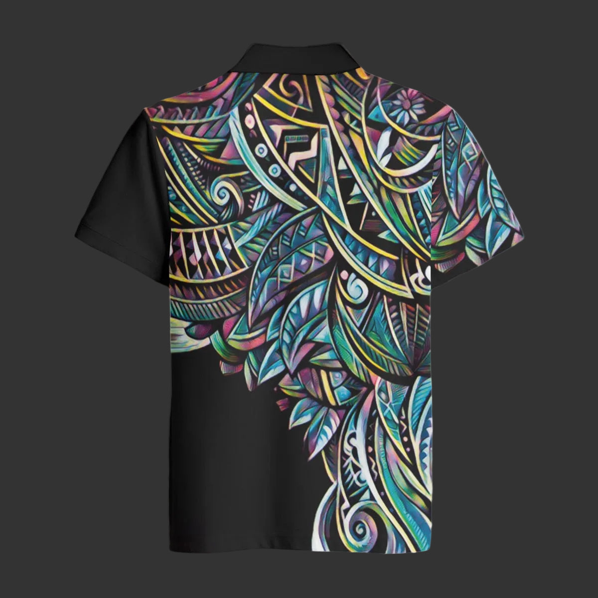 “Paua”  Men's Polo Collar Jersey
