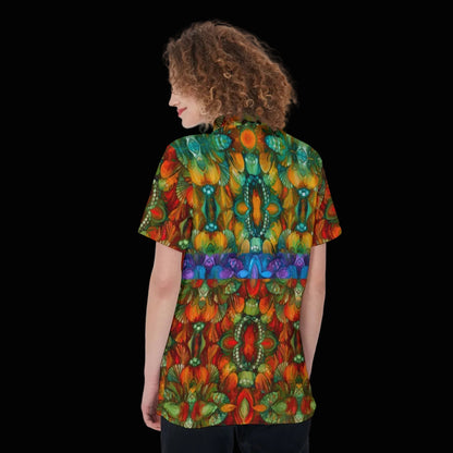 “Kaleidoscopic Spectrum” Women's Polo Shirt