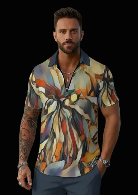 “Outback Hues” Men's Polo Sportswear Set