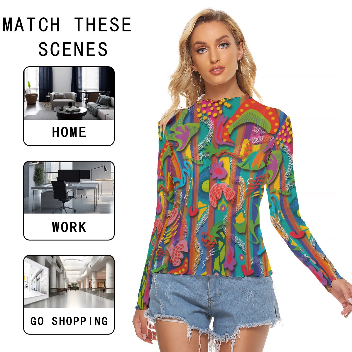 “Loud & Lovin it!” Women's Mesh T-shirt