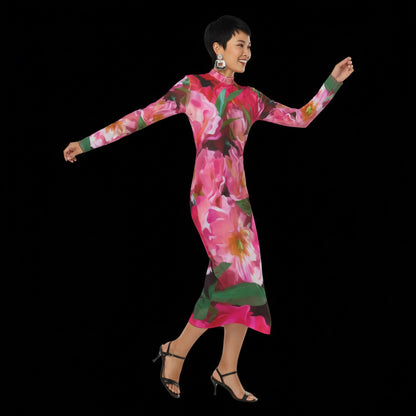 “Summer Blush” Women's Hip Dress