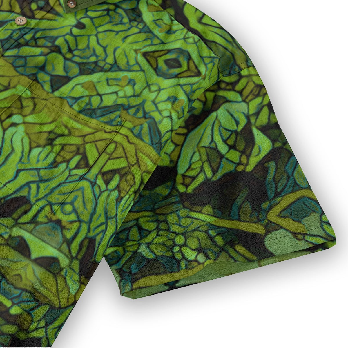 “Nephrite” Men's Breathable Cotton Shirt|125GSM