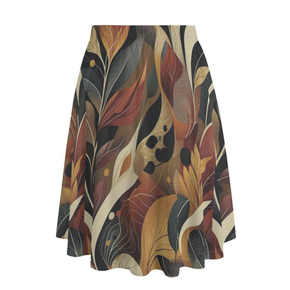 “Tangled Tinder”  Women's Long Maxi Skirt With Pockets
