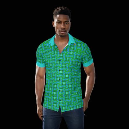 “Malachite”  Men's Shirt