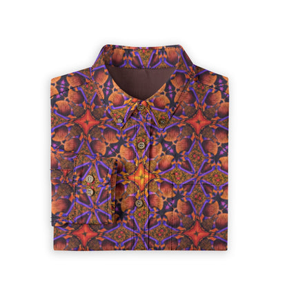 “Inverell”  Men's Casual Lapel Long Sleeve Shirt|125GSM Cotton