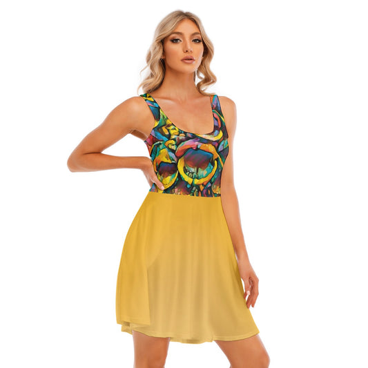 “Spectrum” Women's Tank Vest Dress