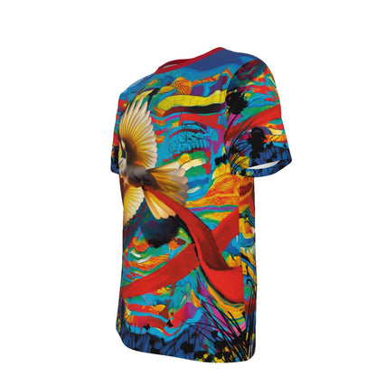 “Sulphur Crested Soaring” Eco-friendly Men's Short Sleeve T-shirt