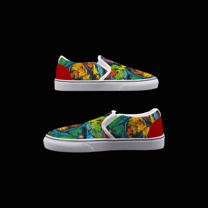 “Canvas Kids” Kid's Slip On Sneakers