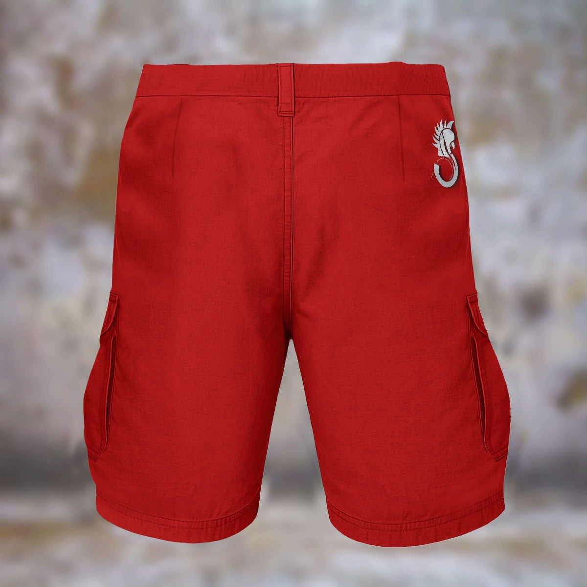 “Crimson”  Men's Cargo Shorts