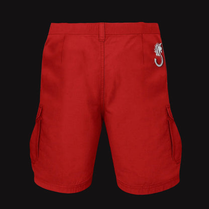 “Crimson”  Men's Cargo Shorts