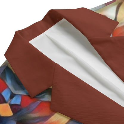 “Outback Hues” Casual Flat Lapel Collar Blazer | 245GSM Cotton