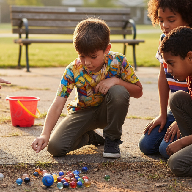 “Colour Block” Children's Round Neck T-Shirt|145GSM Birdseye