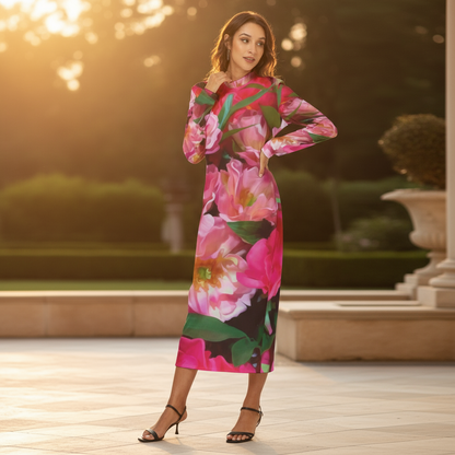 “Summer Blush” Women's Hip Dress