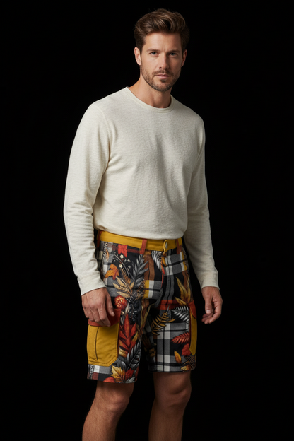 “Tartan 25 V2” Men's Cargo Shorts