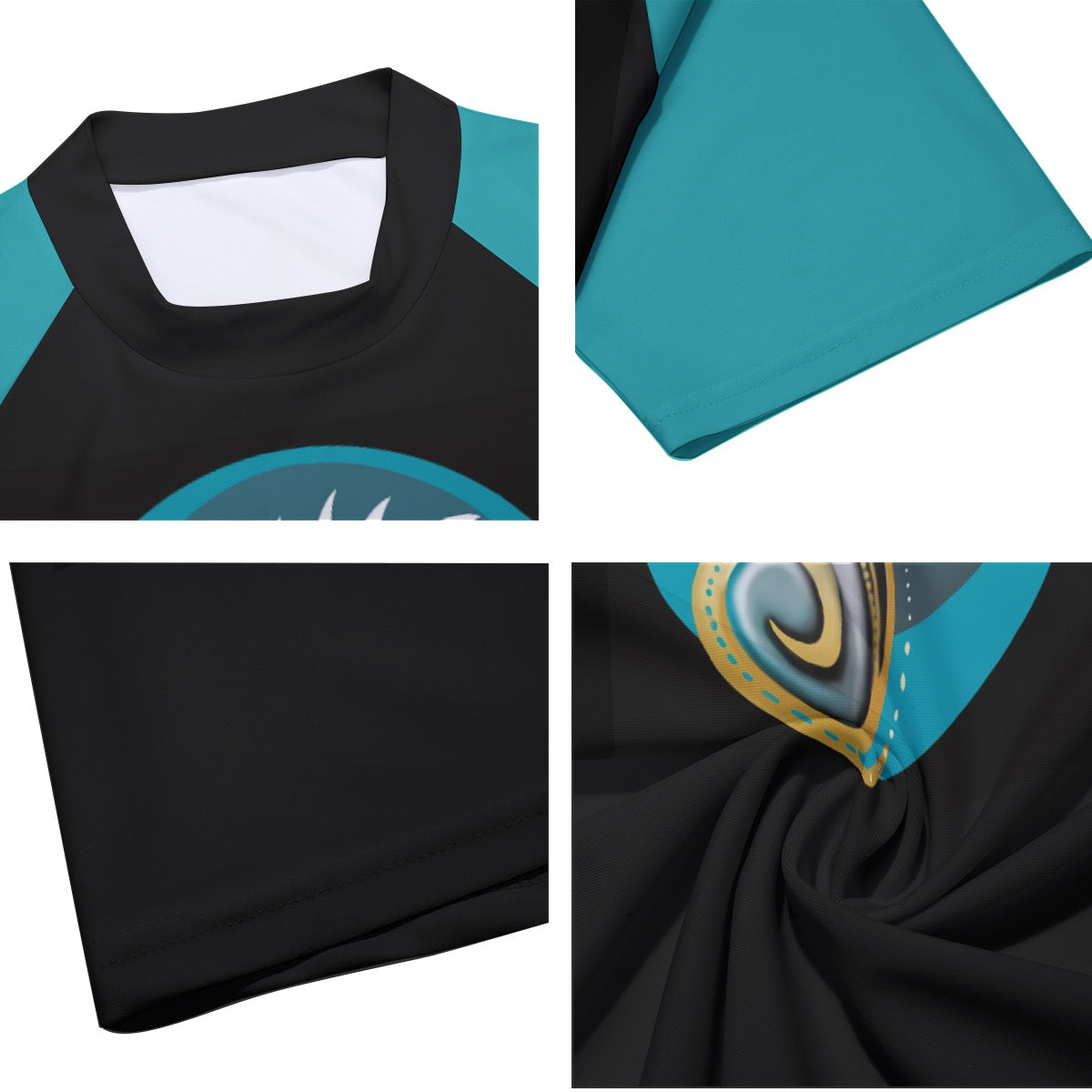 “Sulphur Crested Surf” Men's Tight Surf Clothing With Half Sleeves