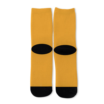 “Sunshine Yellow” Unisex Long Socks